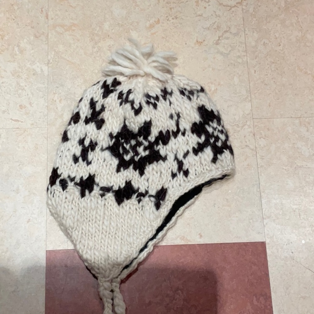 J. Crew hand knit wool hat